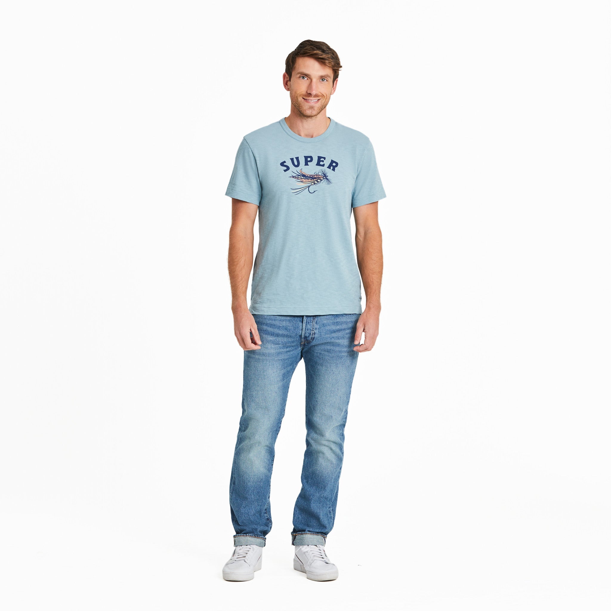 Men's Super Fly Slub Slim Fit Tee