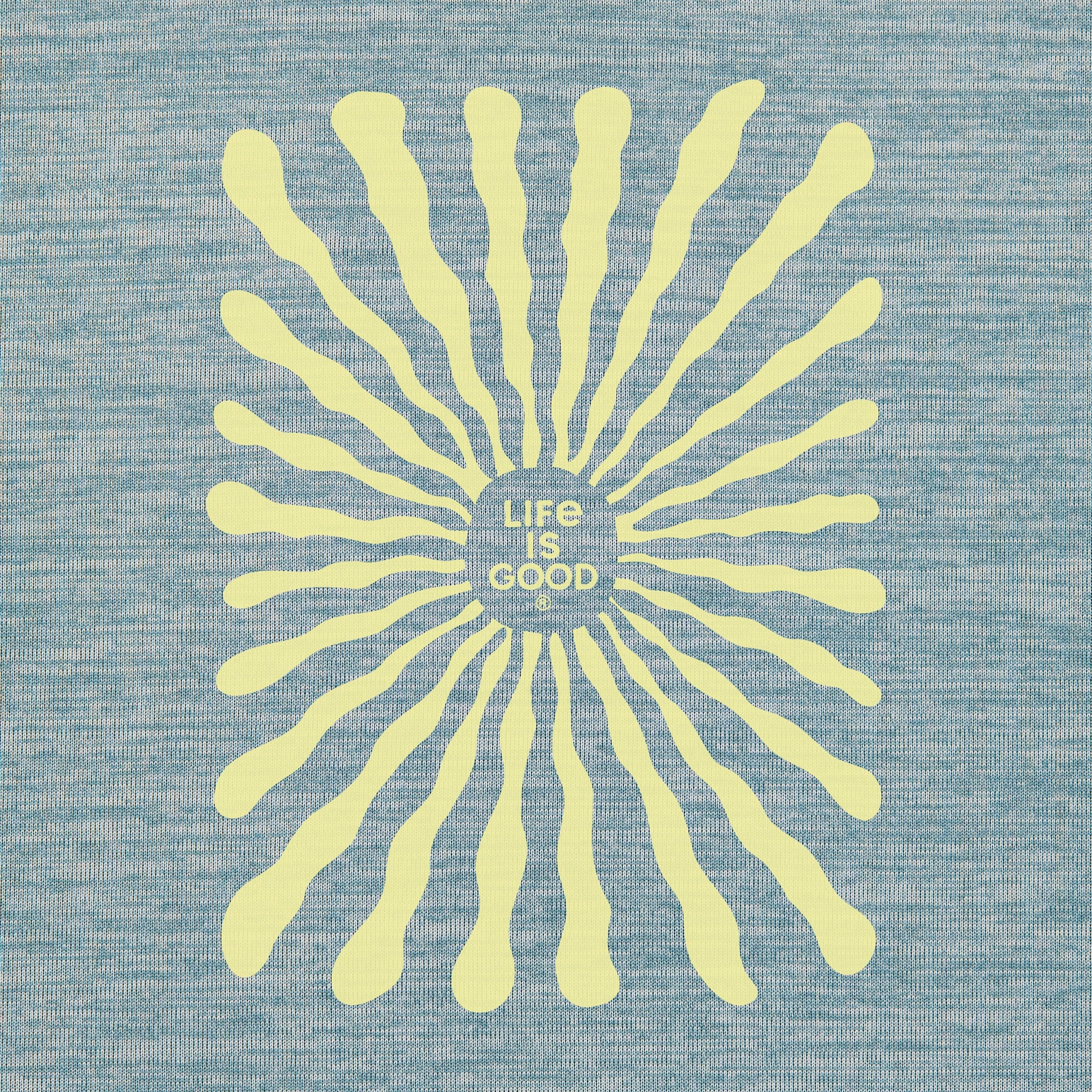 Men's Radiating Sun Long Sleeve Sun Crusher Tee