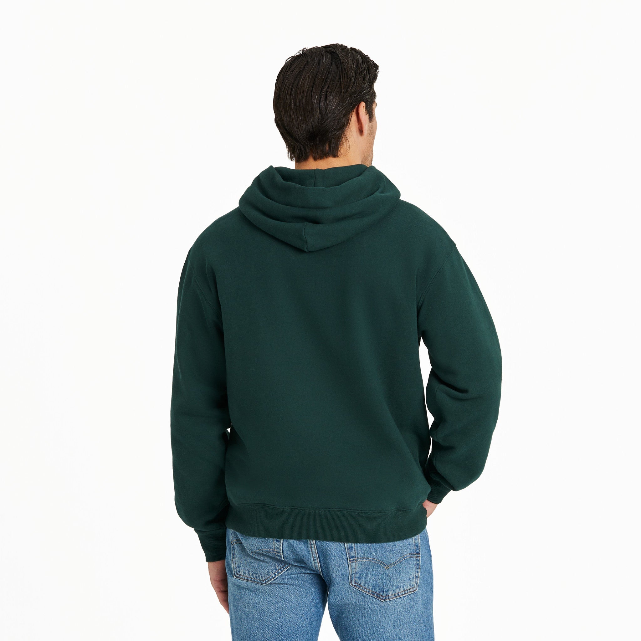 Men's One Star Flag Good Vibes Fleece Hoodie