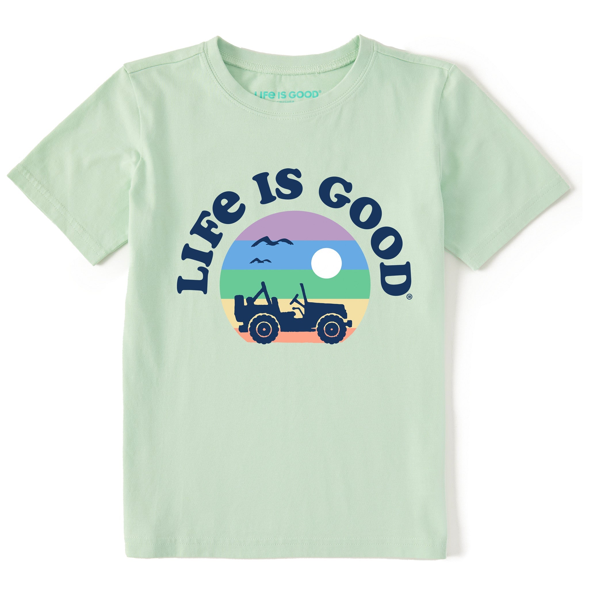 Kids Rainbow ATV Short Sleeve Crusher Tee