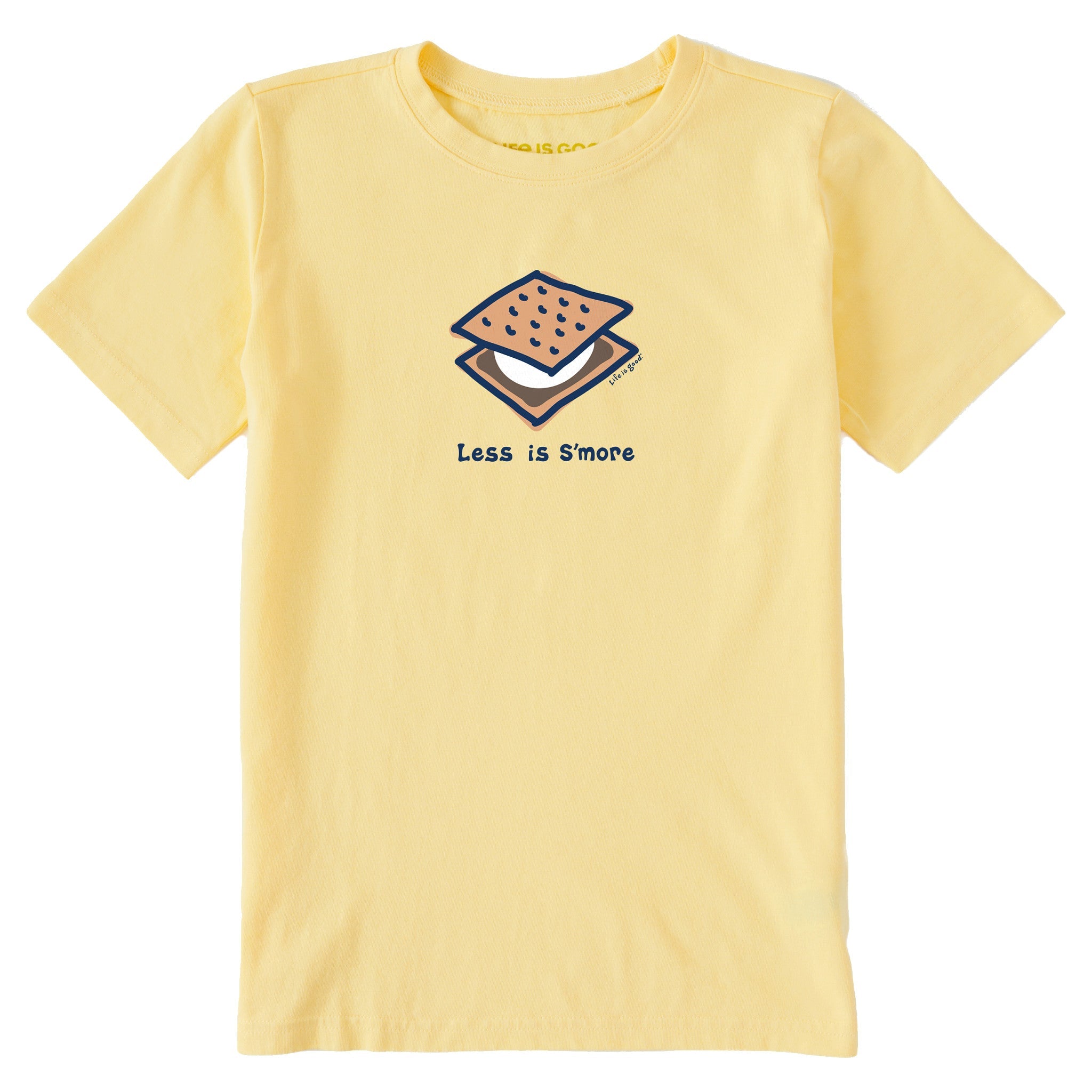 Kids Less is Smore Short Sleeve Crusher Tee