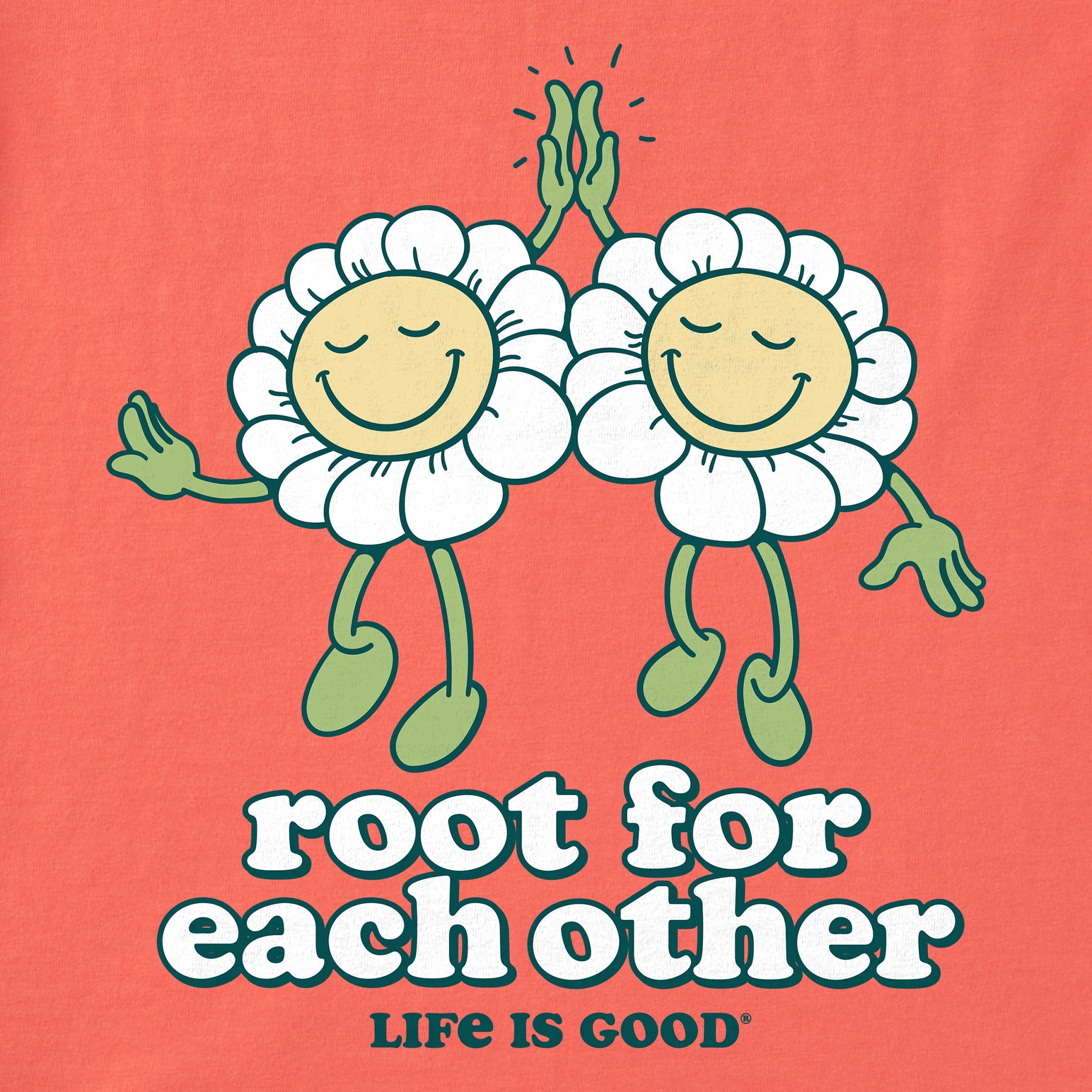 Kids Root for Each Other Short Sleeve Crusher Tee