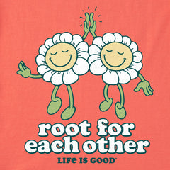 Kids Root for Each Other Short Sleeve Crusher Tee