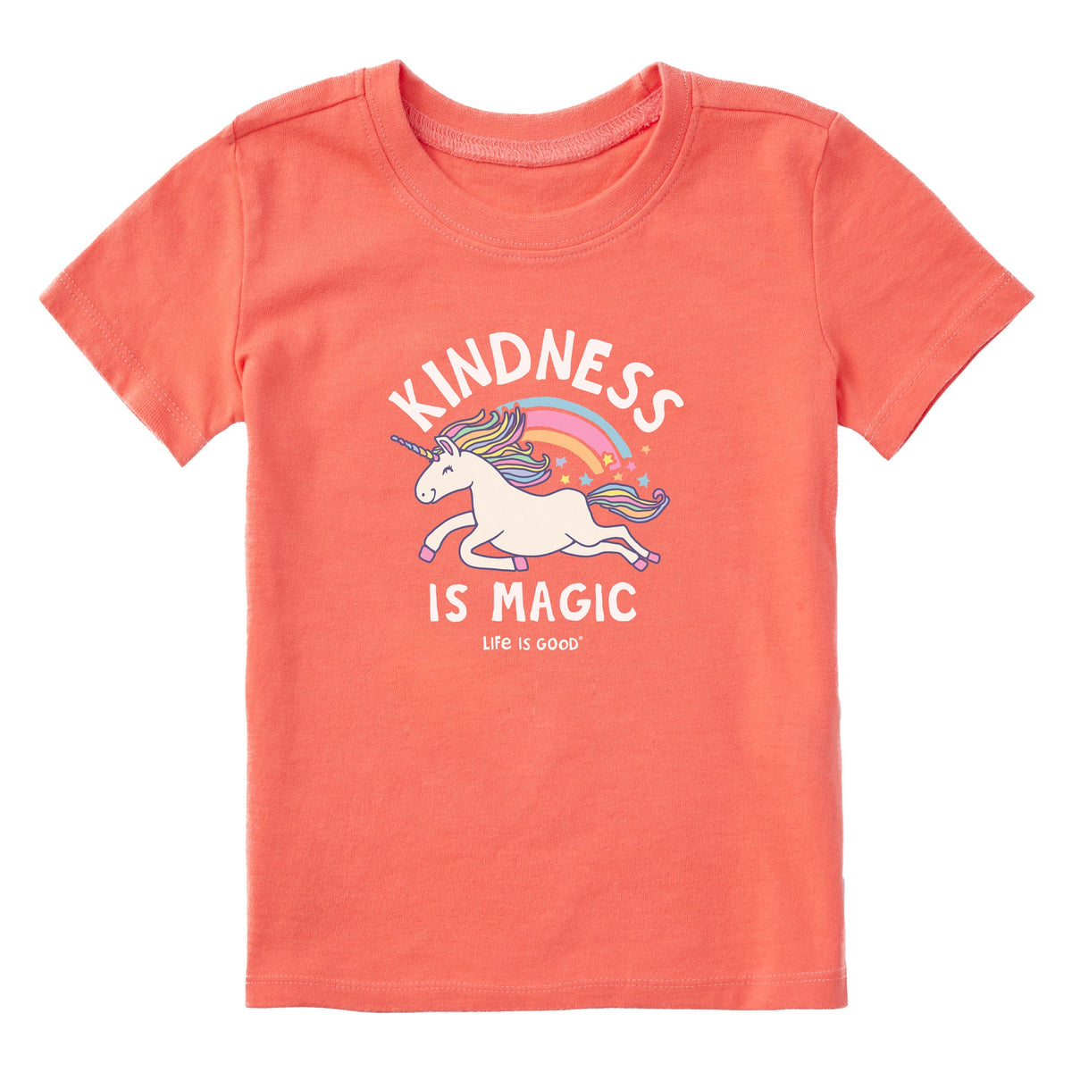Kindness is Magic Unicorn Short Sleeve Toddler Crusher Tee