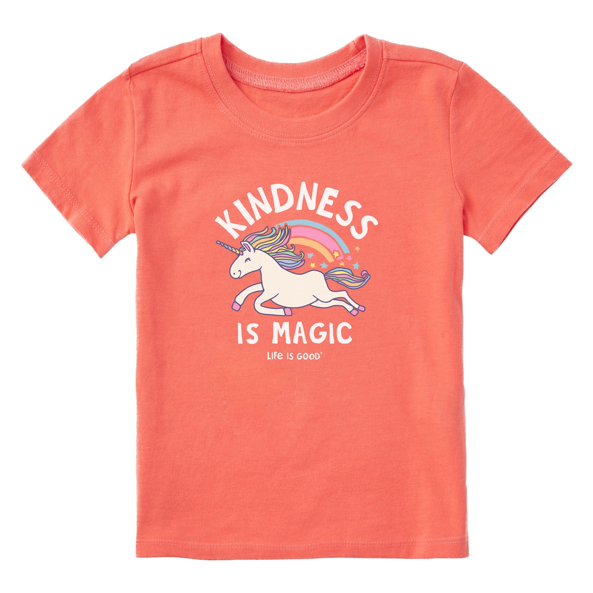 Kindness is Magic Unicorn Short Sleeve Toddler Crusher Tee