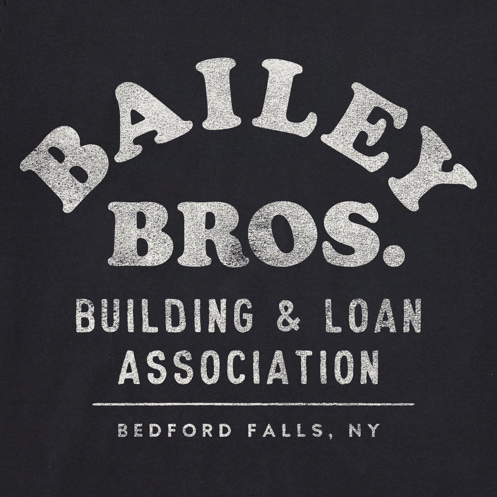Men's Bailey Bros. Building & Loan Assoc. Long Sleeve Crusher Tee