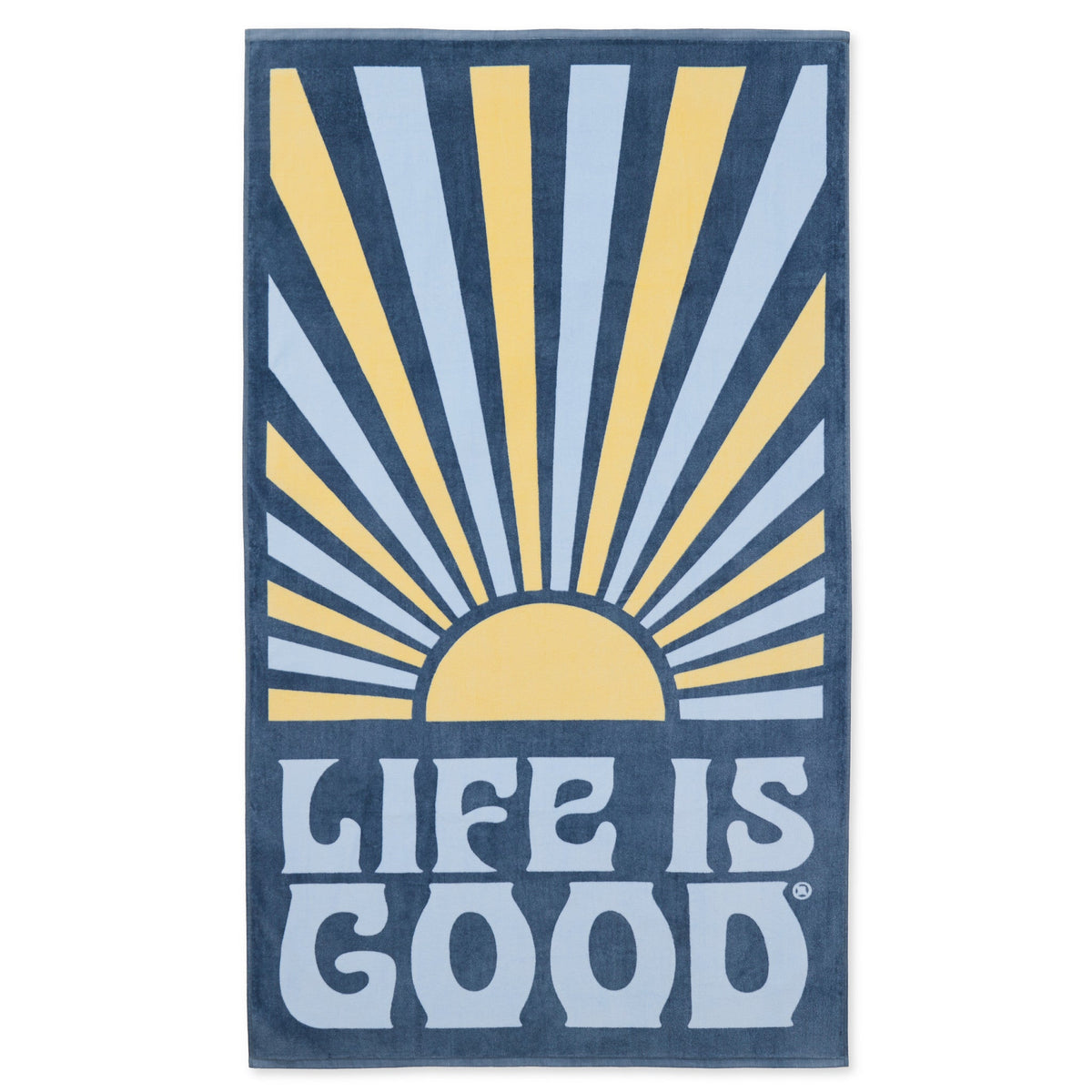 Adult Unisex Retro Sunburst Beach Towel