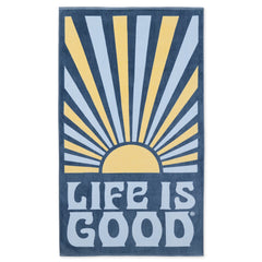 Adult Unisex Retro Sunburst Beach Towel