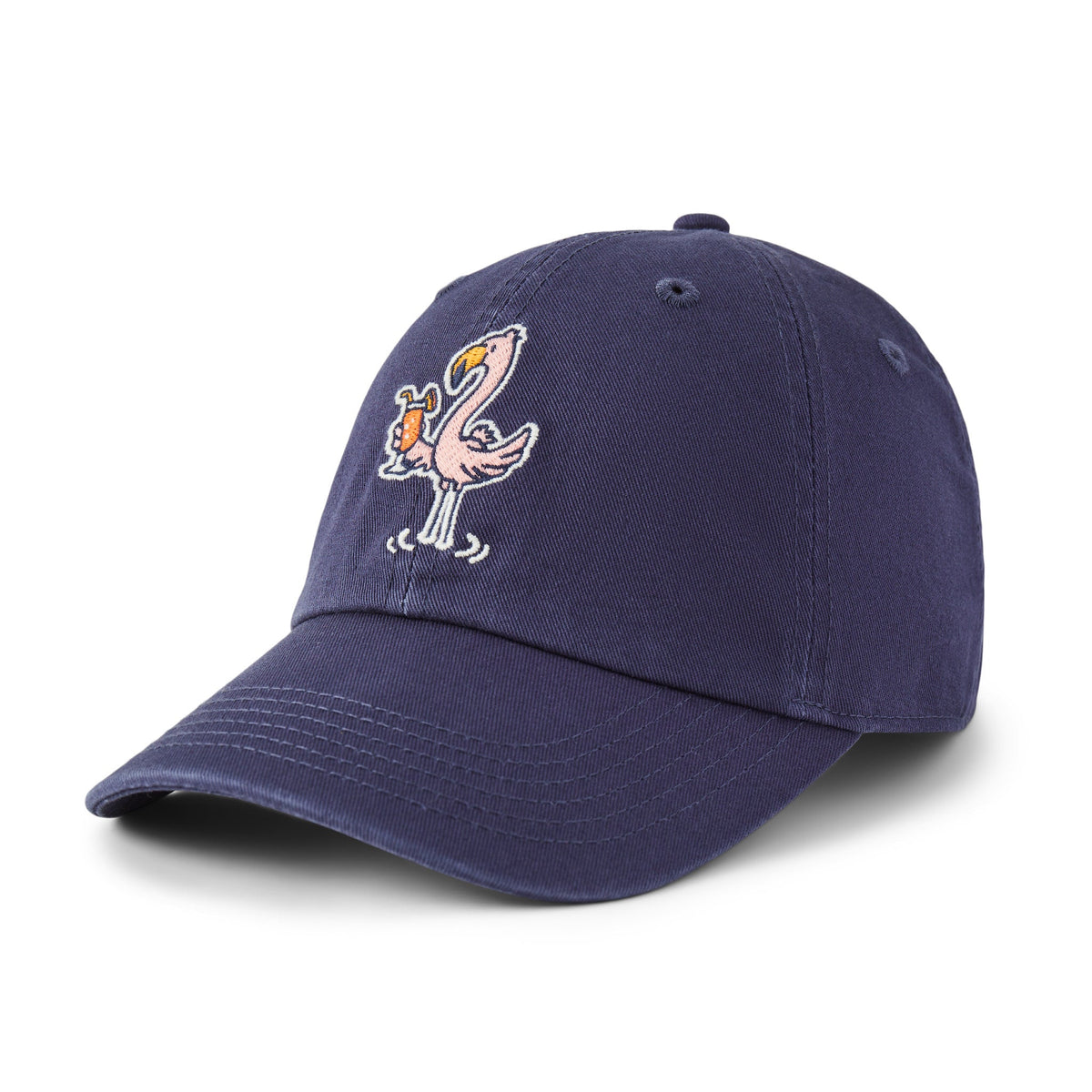 Adult Unisex Flamingo With Drink Chill Cap