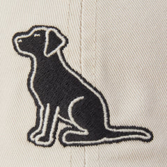 Adult Unisex Vintage Sitting Dog Chill Cap