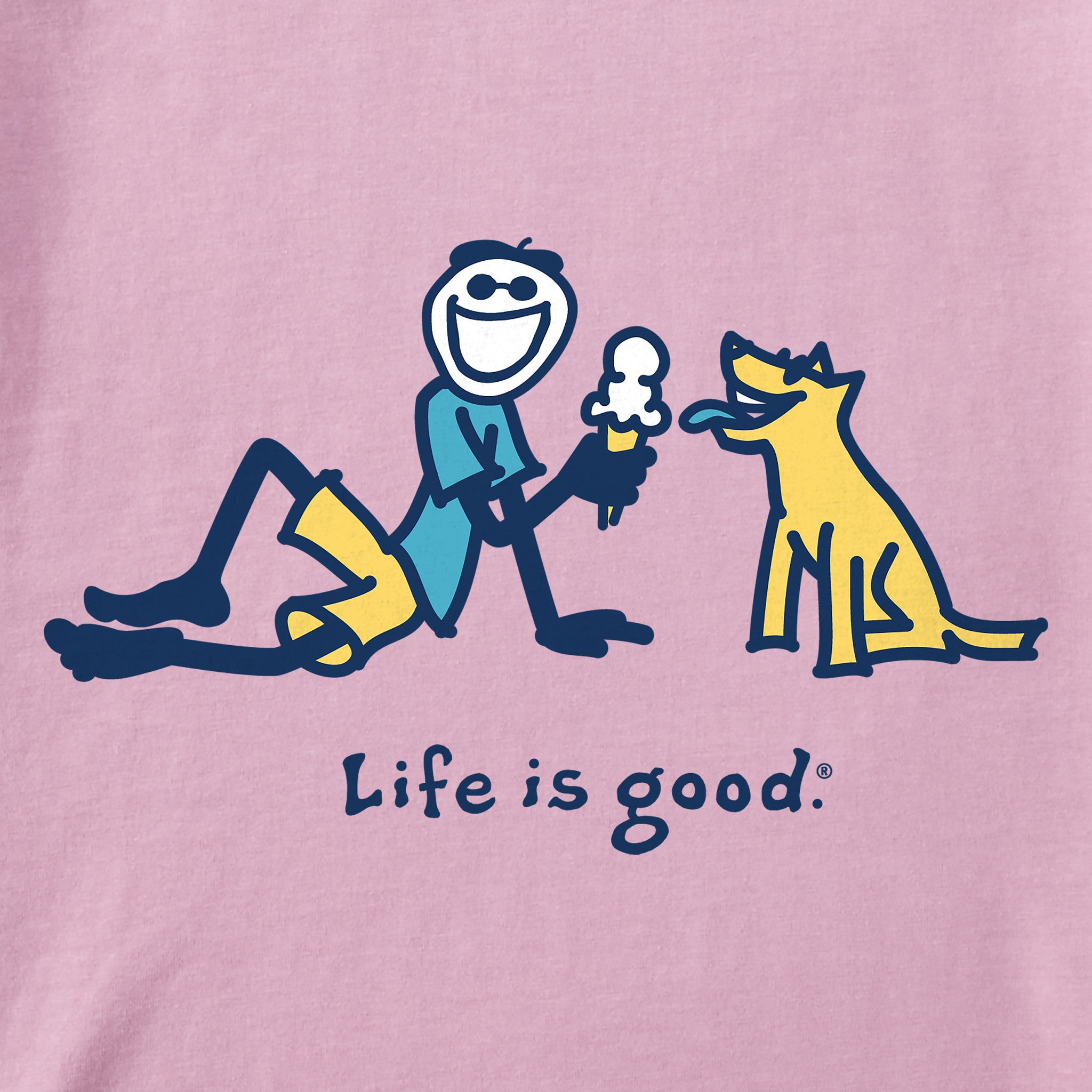 Women's Jake & Rocket Ice Cream Short Sleeve Crusher Tee