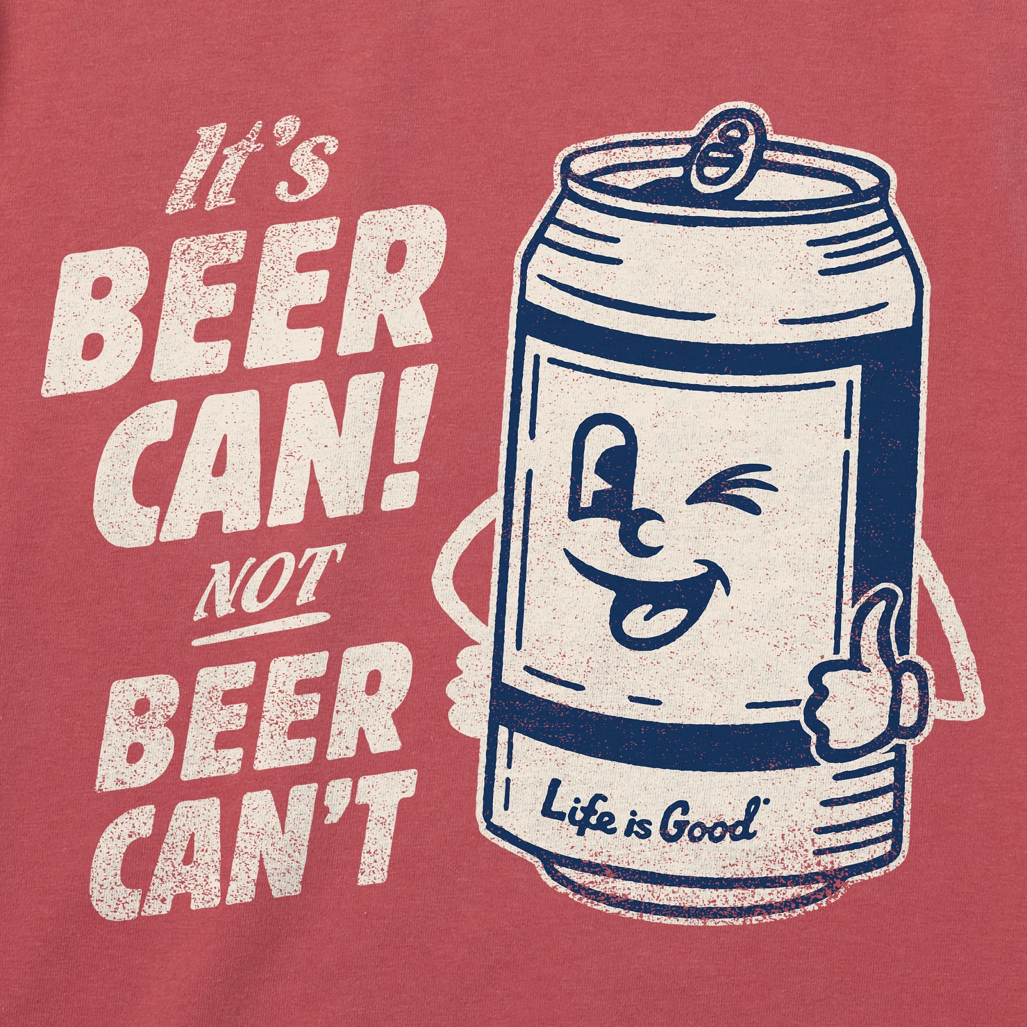 Men's Beer Can Short Sleeve Tee