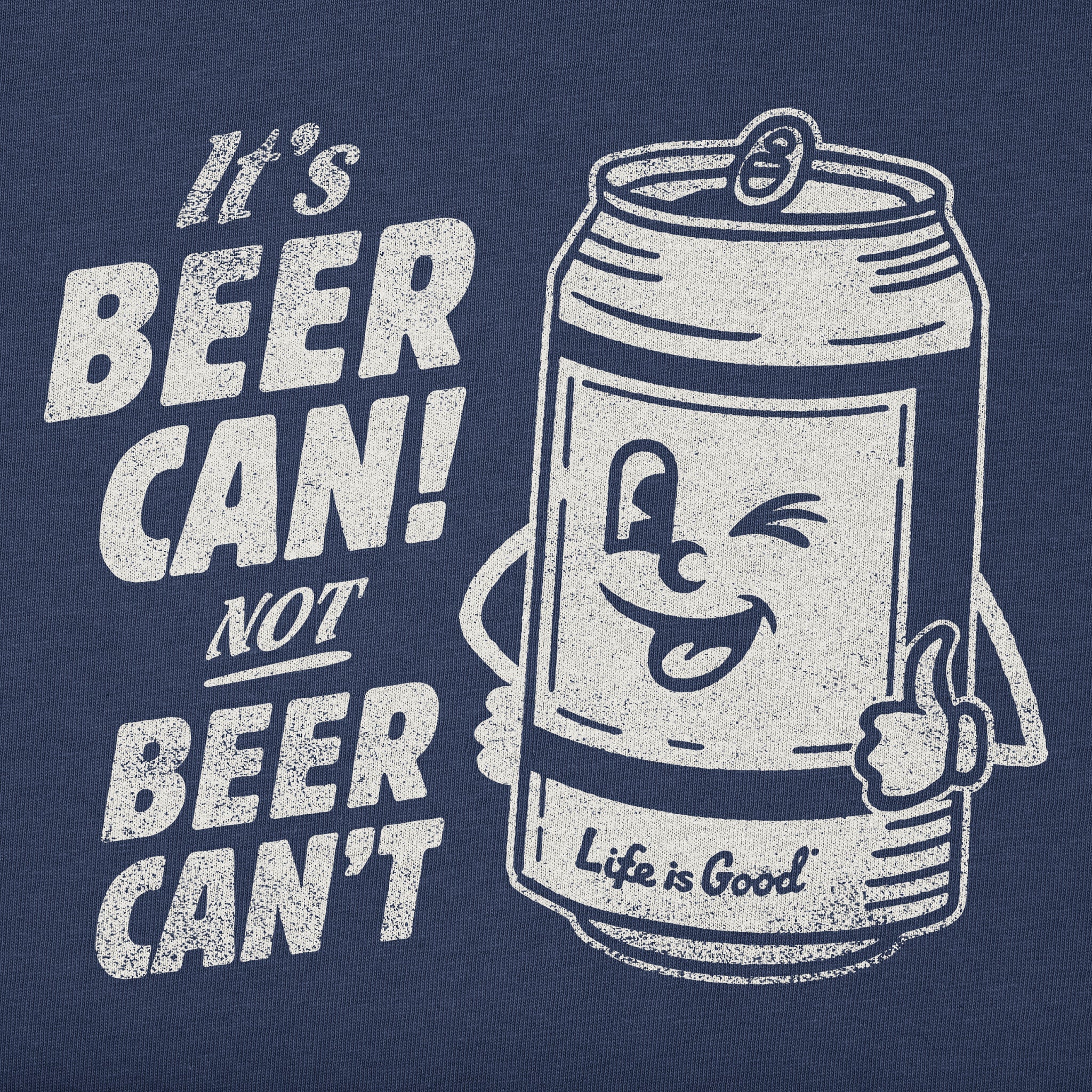 Men's Beer Can Short Sleeve Tee