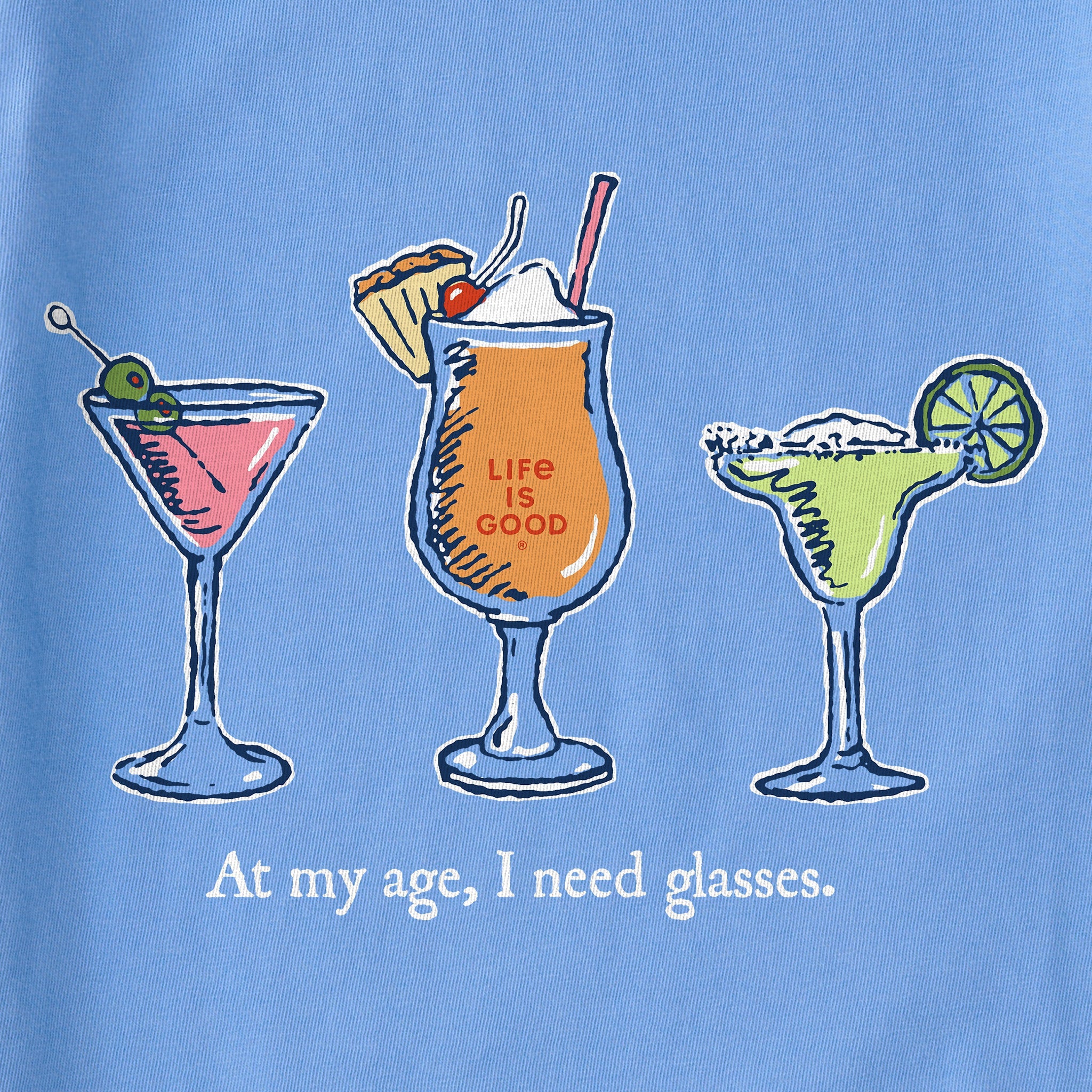 Women's I Need Glasses Cocktails Short Sleeve Tee