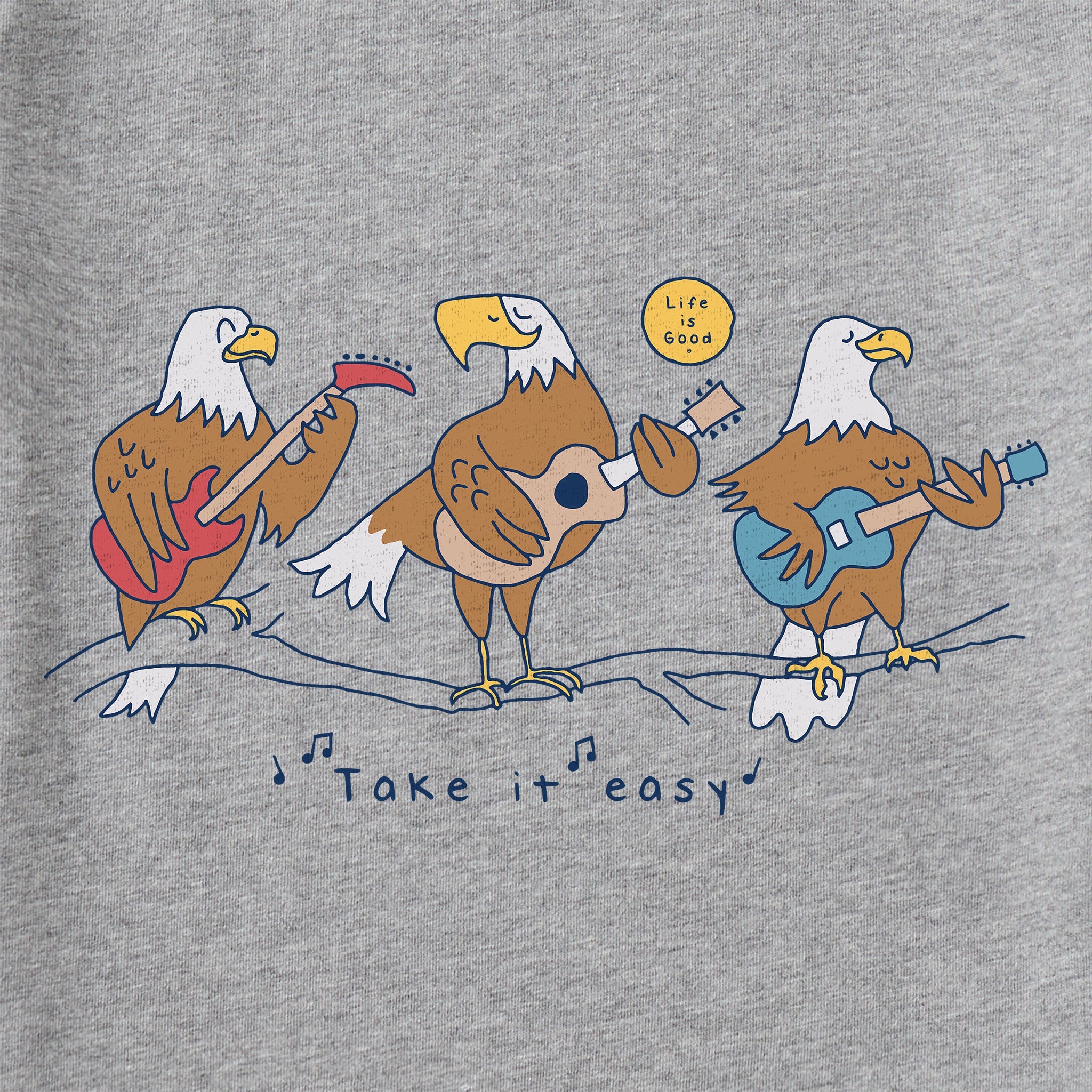 Women's Eagles Take it Easy Short Sleeve Vee