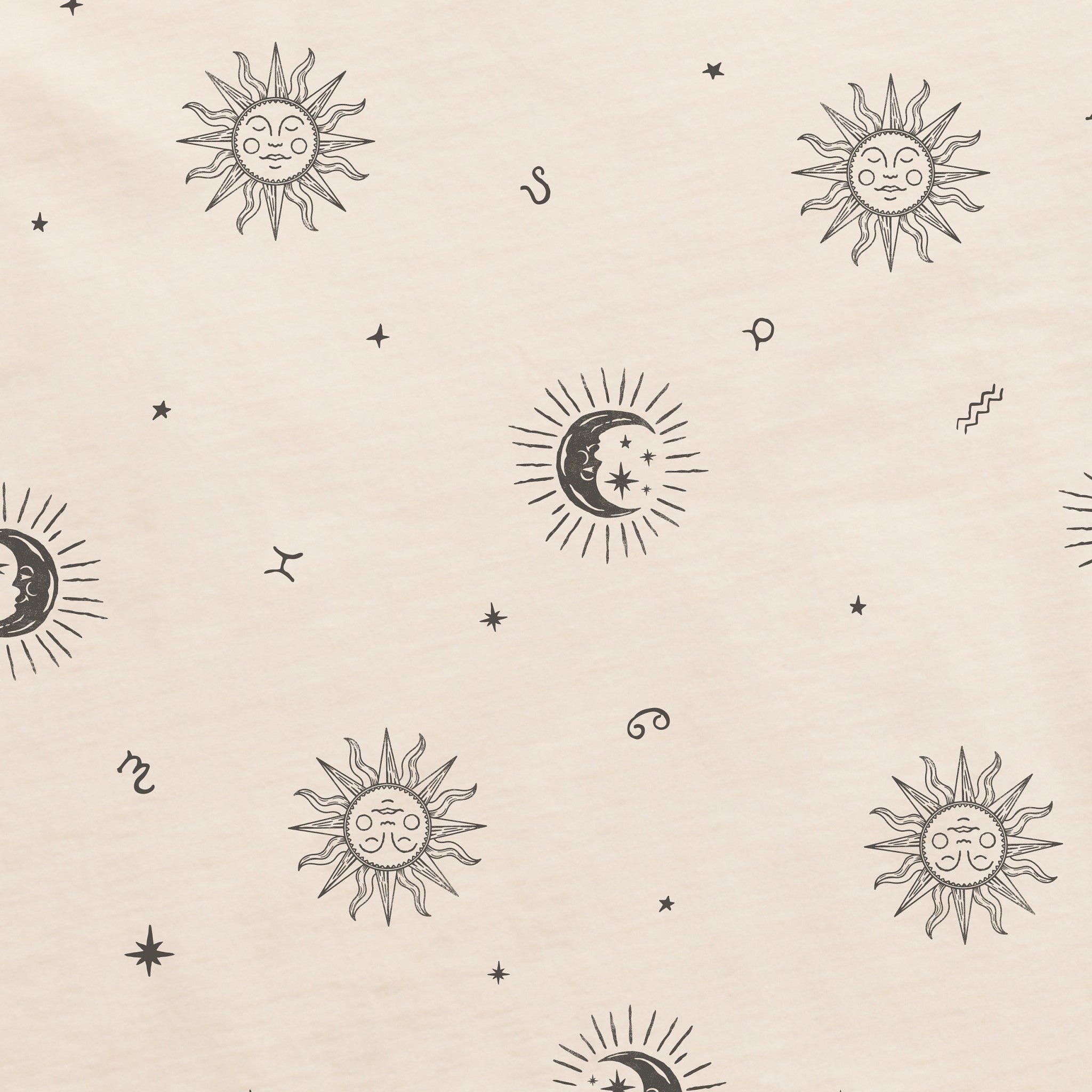 Women's Celestial Zodiac Pattern Crusher-LITE Easy Tee