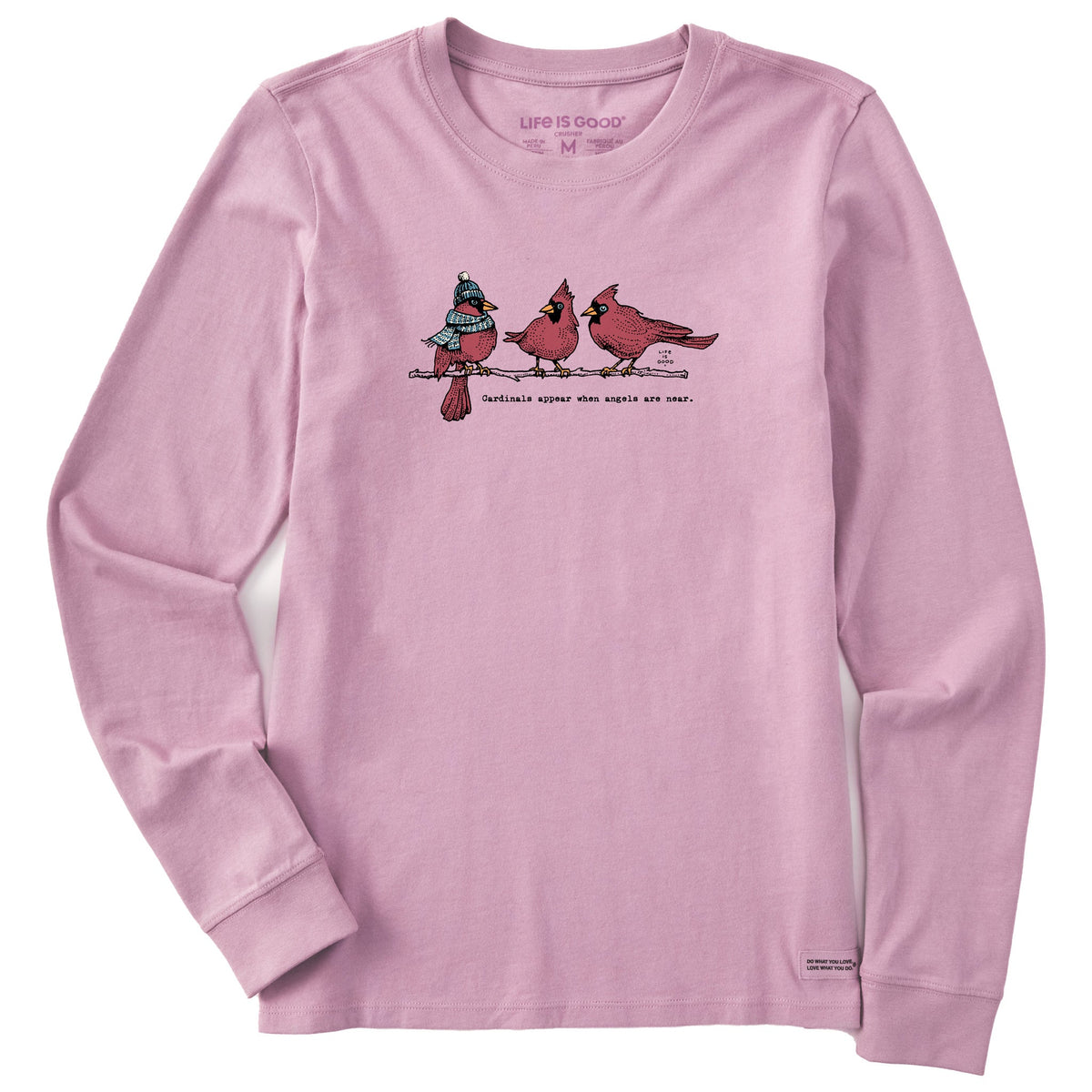 Women's Cardinals Appear Long Sleeve Crusher Tee