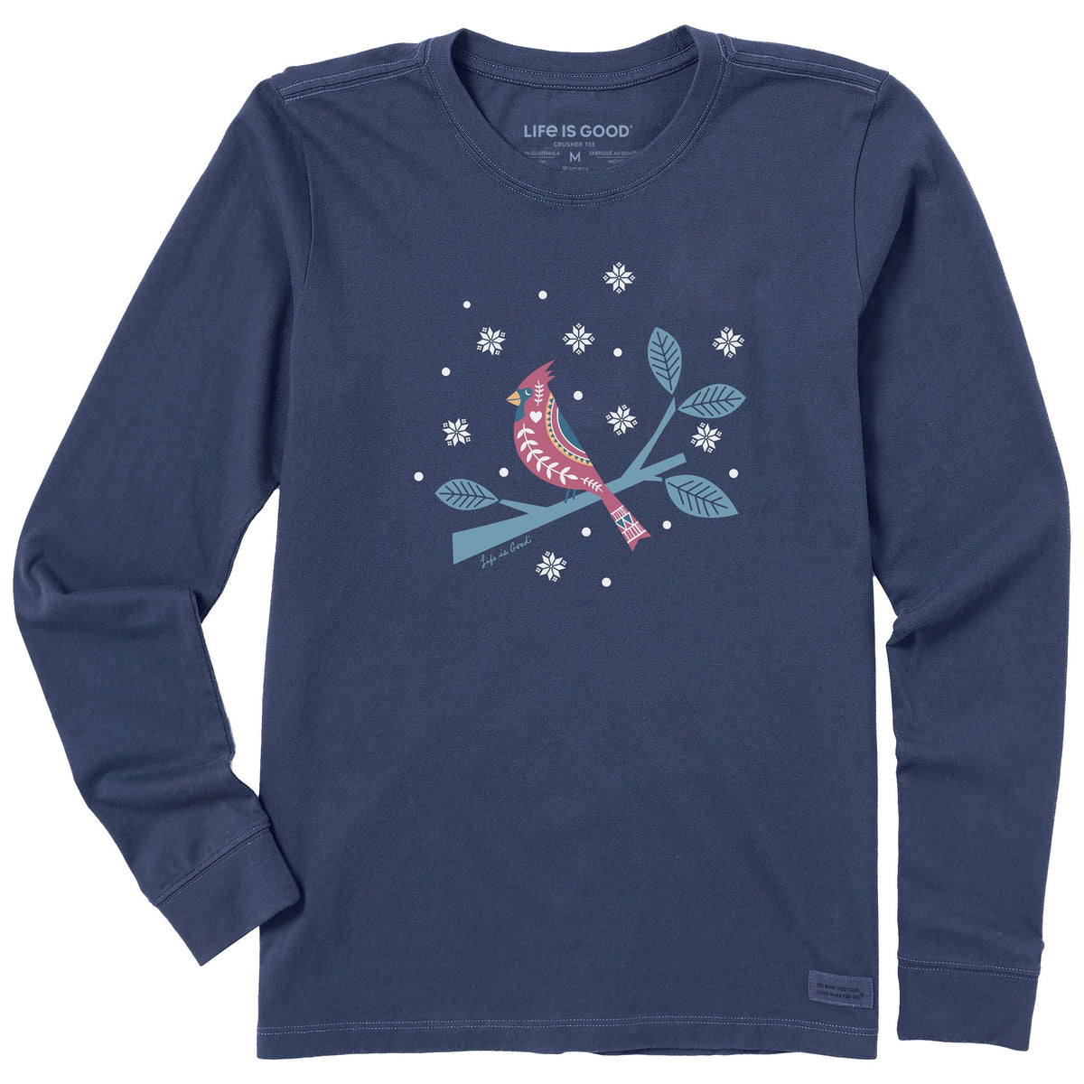 Women's Cardinal on Branch Long Sleeve Crusher Tee
