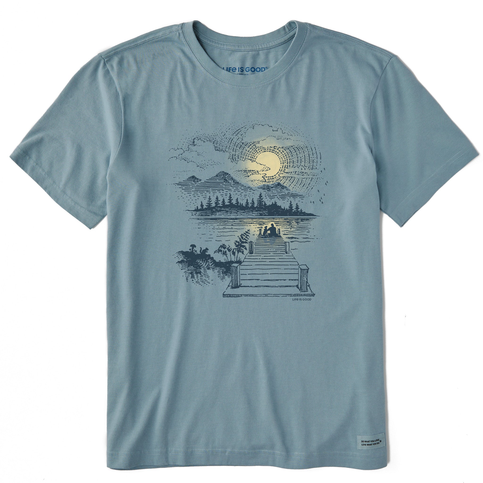 Men's Dock Sunset M Short Sleeve Tee