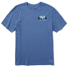 Men's Winter Evergreen Short Sleeve Crusher Tee