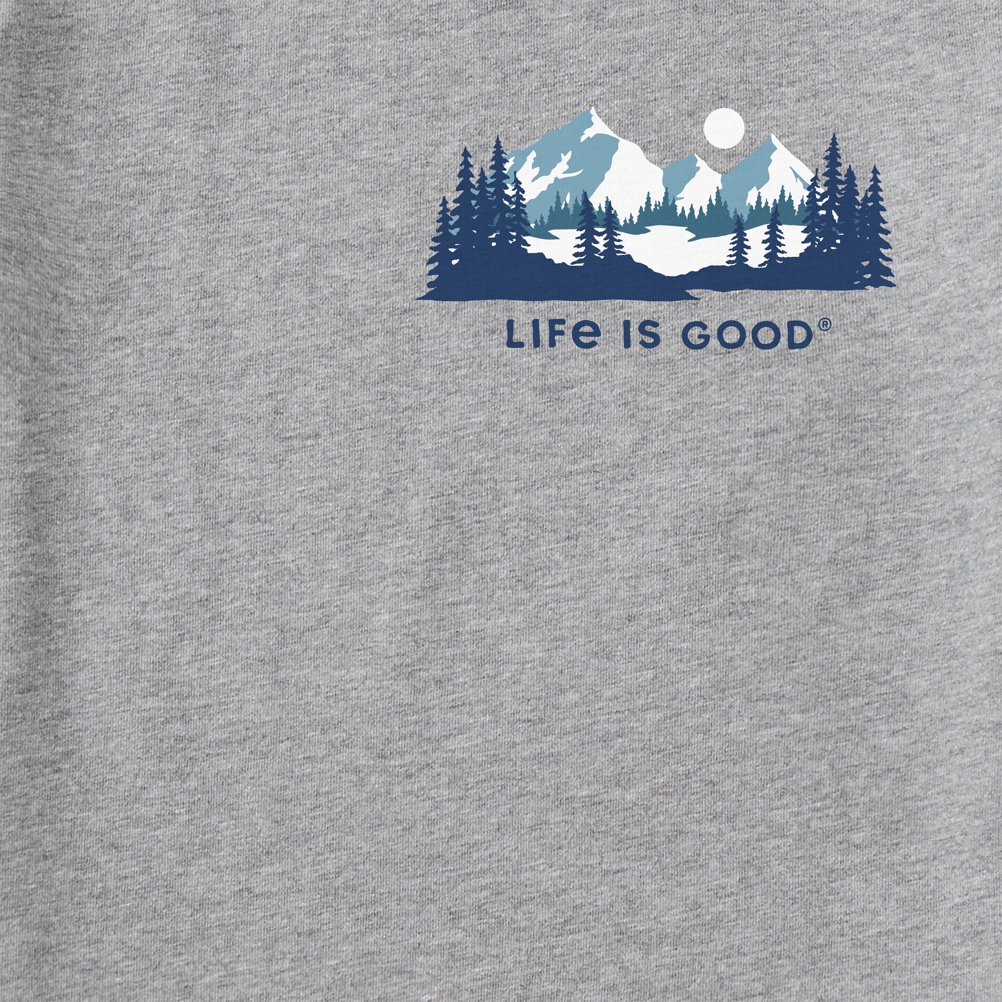 Men's Winter Evergreen Long Sleeve Crusher Tee