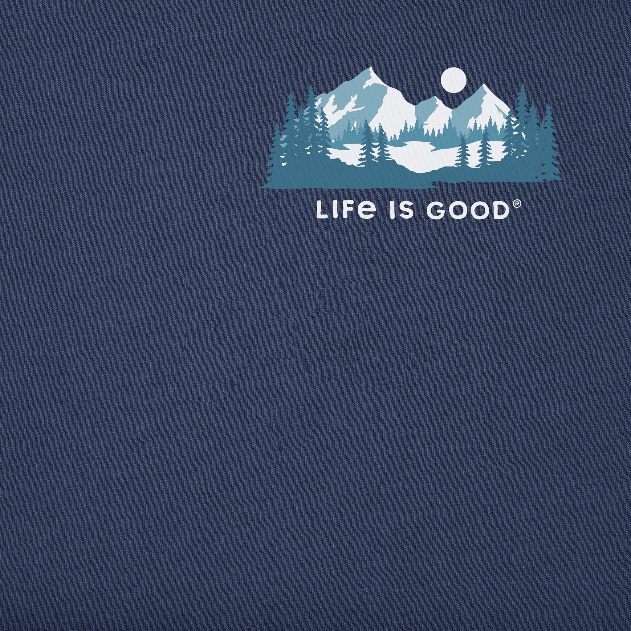 Men's Winter Evergreen Long Sleeve Crusher Tee