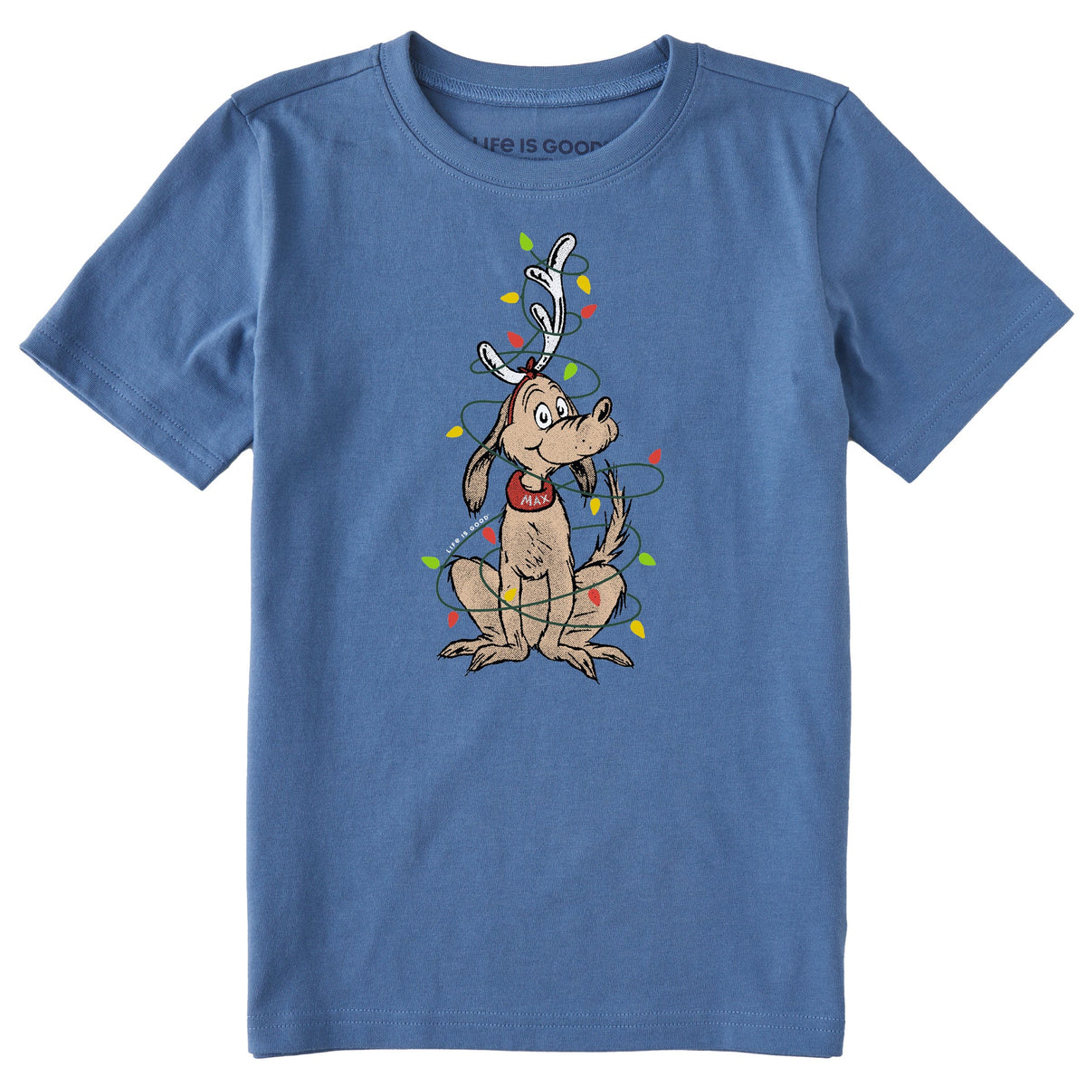 Kids Max Lights Short Sleeve Crusher Tee