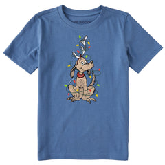 Kids Max Lights Short Sleeve Crusher Tee