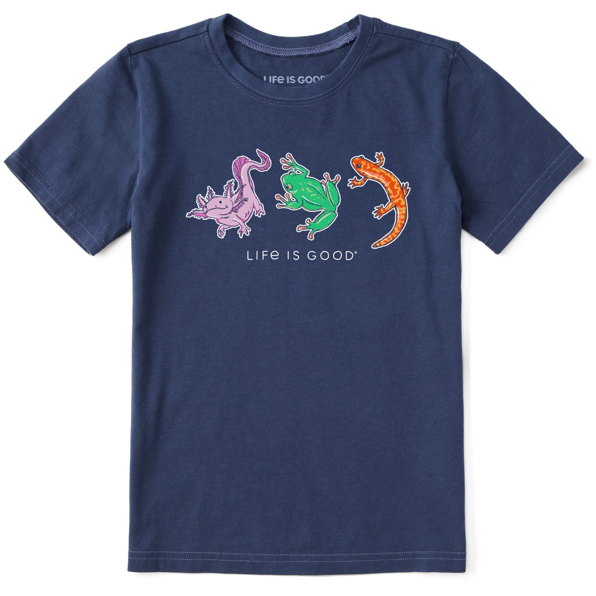 Kids Amphibious Trio Short Sleeve Crusher Tee