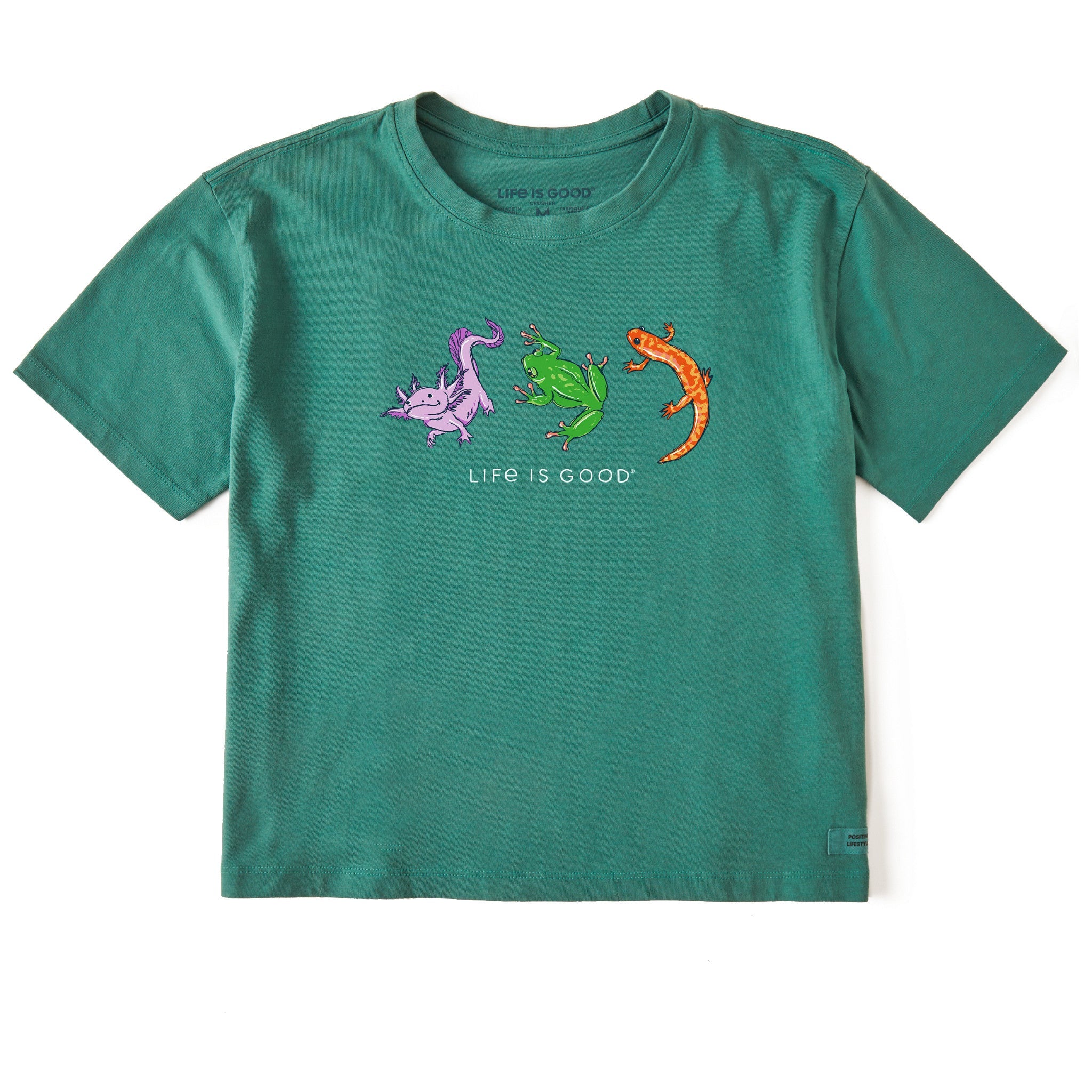 Women's Amphibious Trio Short Sleeve Crusher Boxy Tee