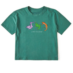 Women's Amphibious Trio Short Sleeve Crusher Boxy Tee