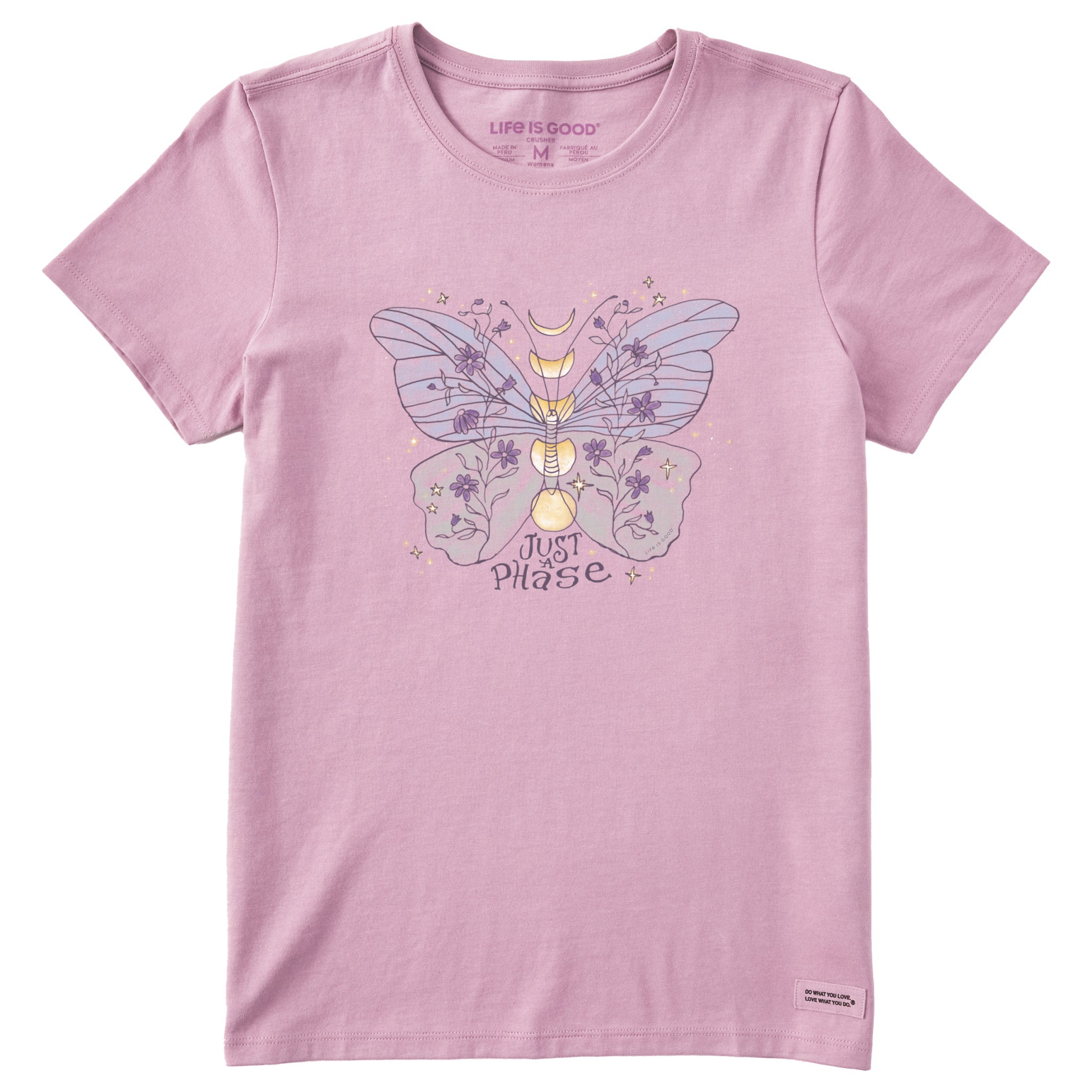 Women's Just a Phase Butterfly Short Sleeve Tee
