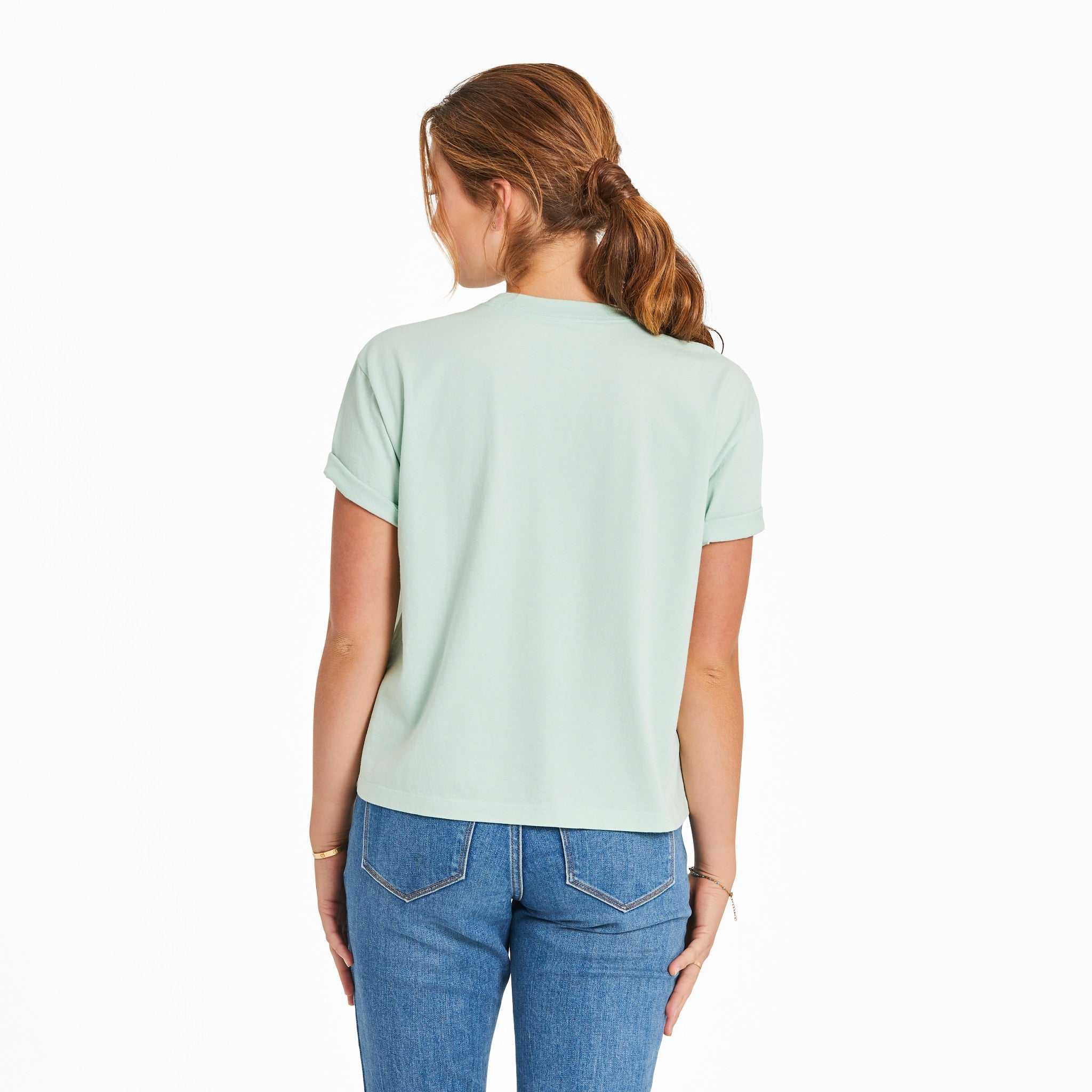Women's Keep It Simple Sun Short Sleeve Crusher Boxy Tee