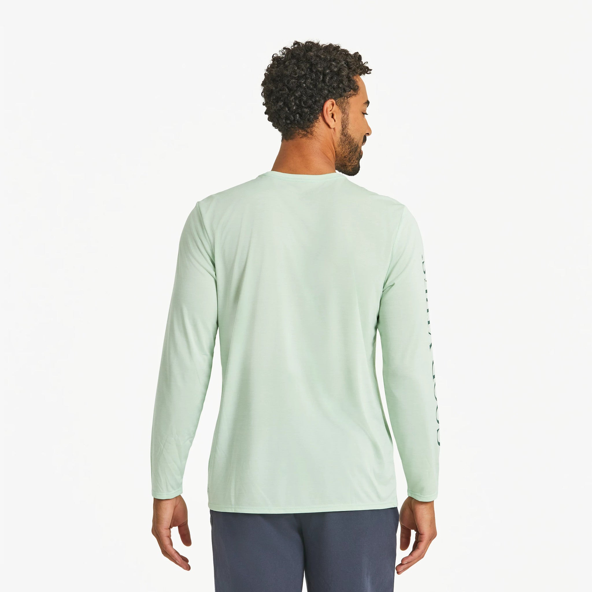 Men's Small Palms Long Sleeve Sun Crusher Tee