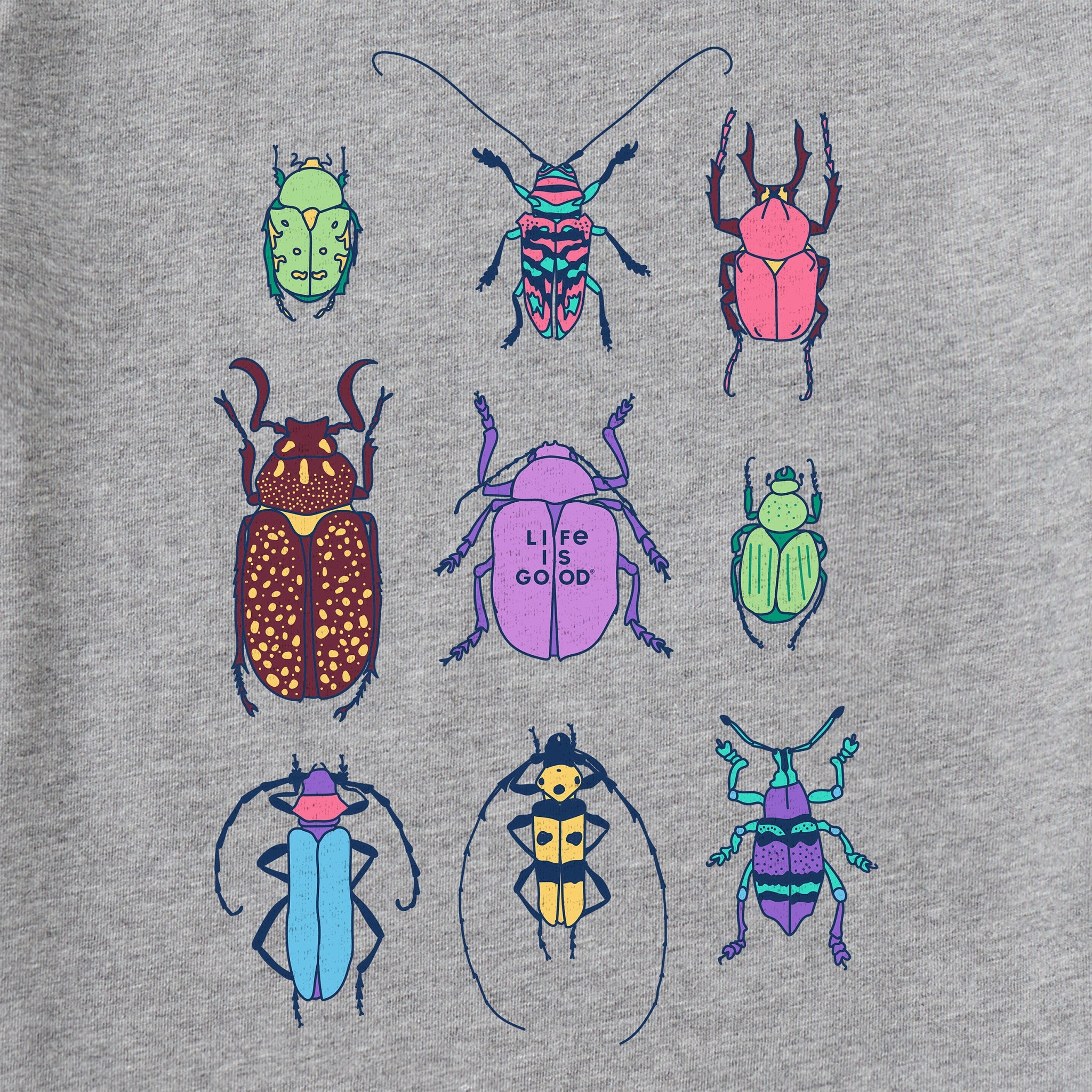 Women's Cool Bug Grid Long Sleeve Crusher Vee