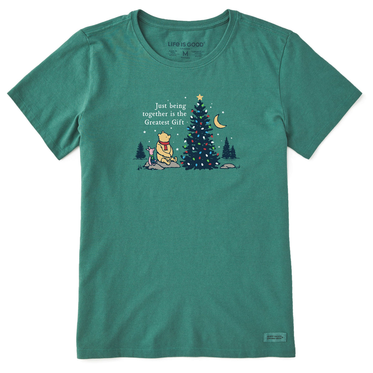 Women's Greatest Gift Winnie & P Short Sleeve Crusher Tee