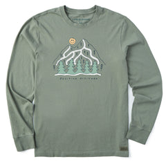 Men's Positive Altitude Mountain Long Sleeve Crusher Tee