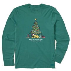Men's Rocket Greater Gift Long Sleeve Crusher Tee