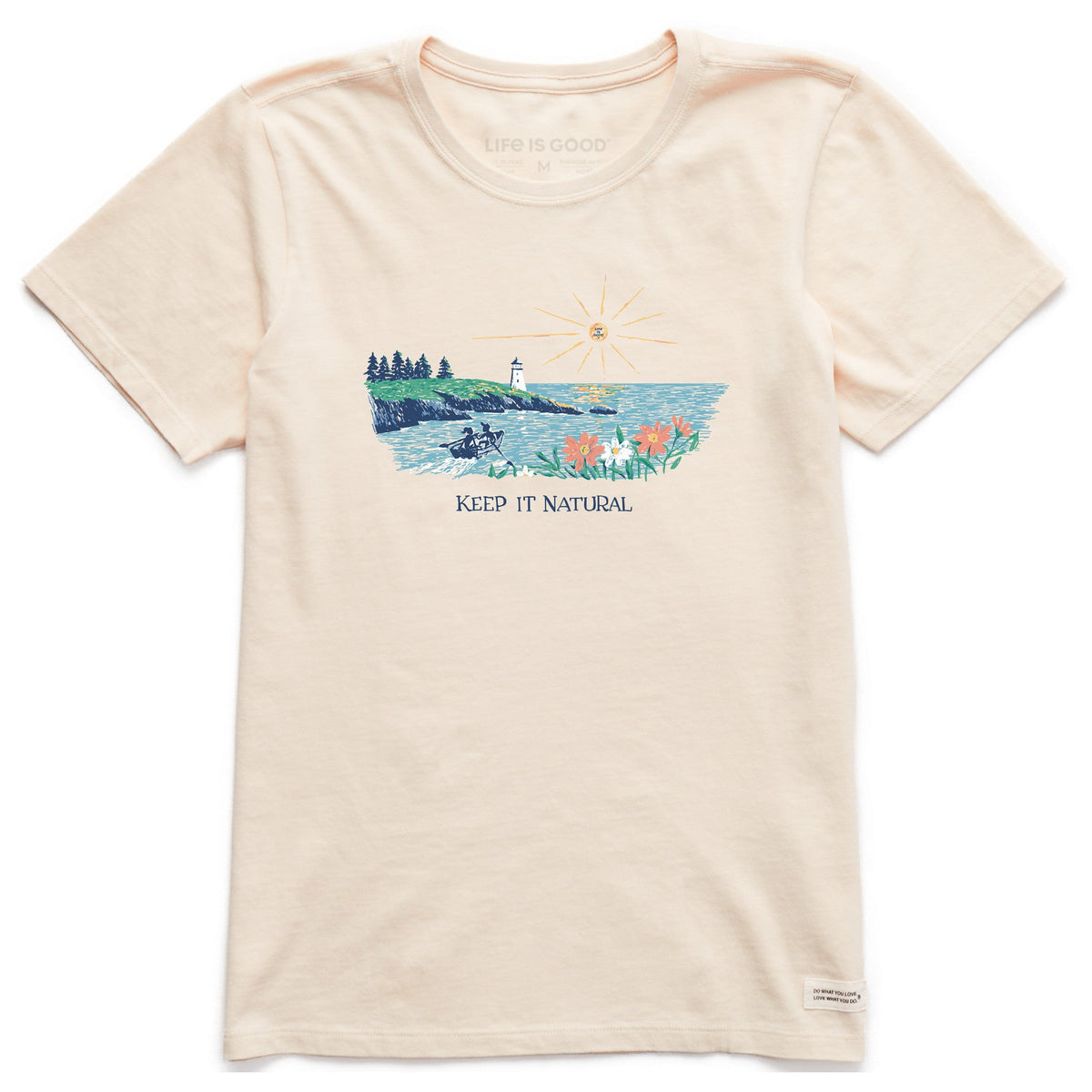 Women's Keep it Natural Vista Short Sleeve Crusher Tee