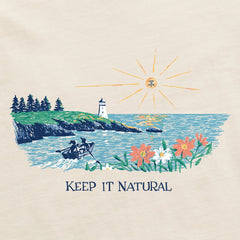 Women's Keep it Natural Vista Short Sleeve Crusher Tee