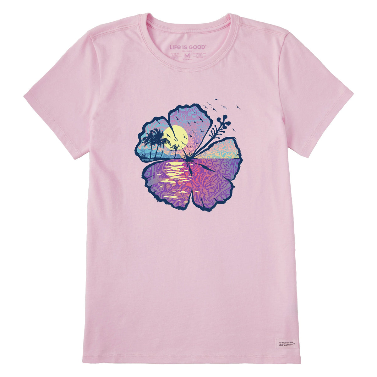 Women's Hibiscus-scape Short Sleeve Tee