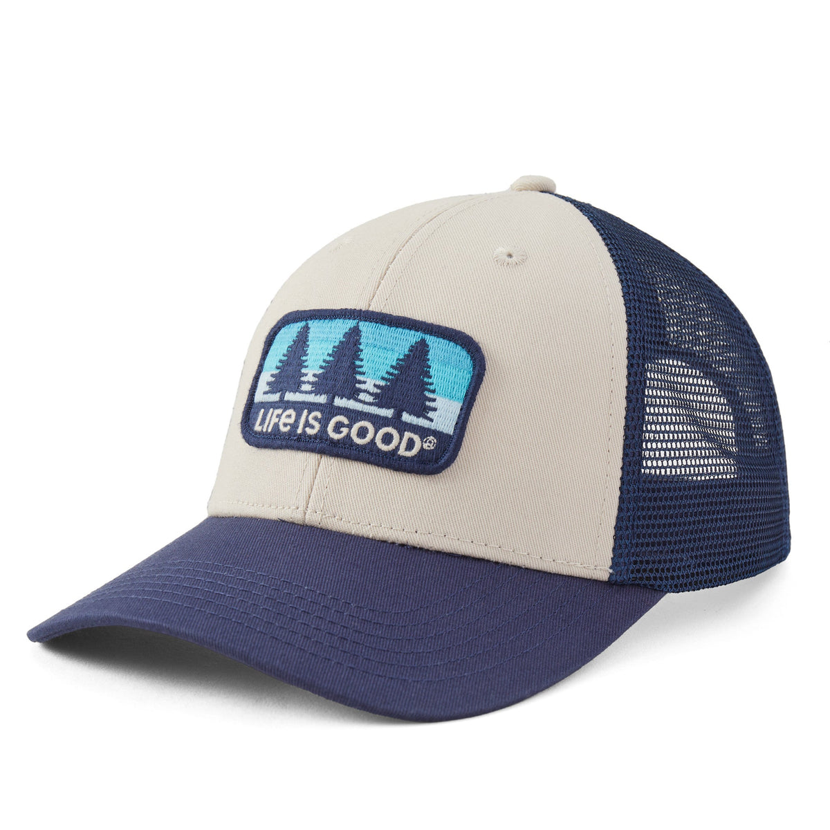Adult Unisex Three Pine Patch Trucker