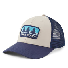 Adult Unisex Three Pine Patch Trucker