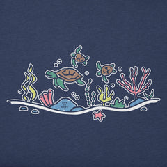 Men's Turtle Swimming Vista Short Sleeve Tee