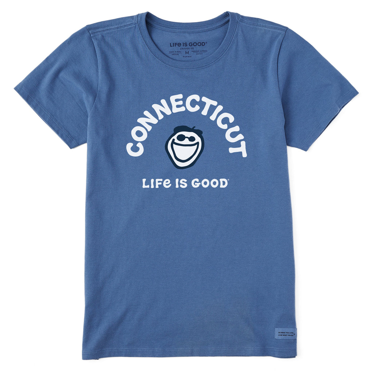Women's Jake Connecticut Short Sleeve Crusher Tee