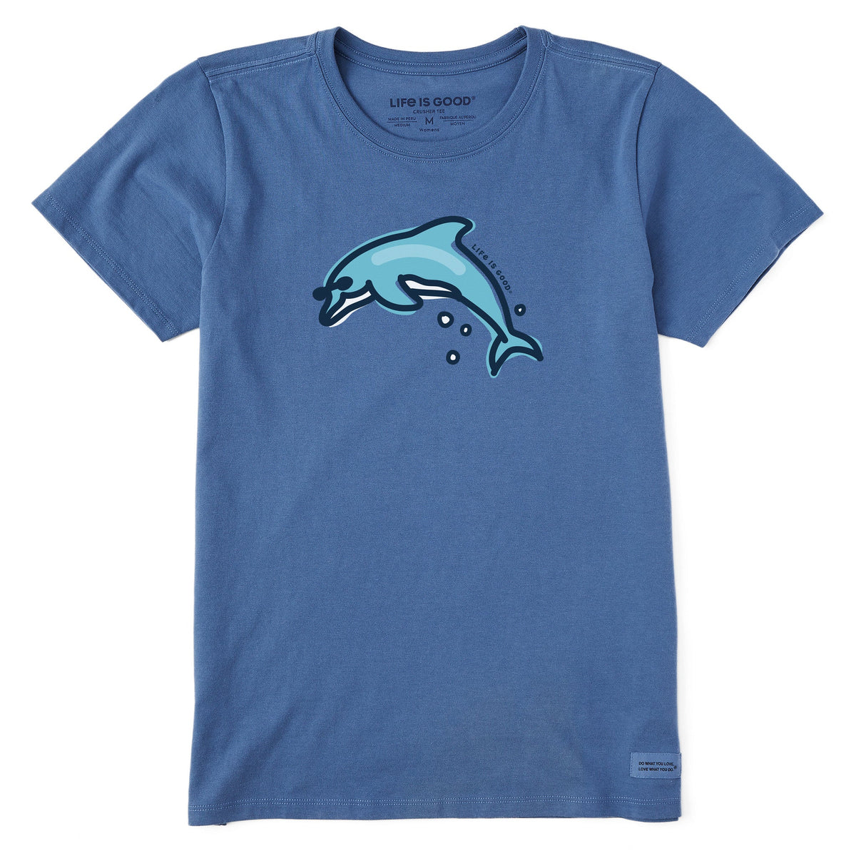 Women's Jumping Dolphin Short Sleeve Crusher Tee
