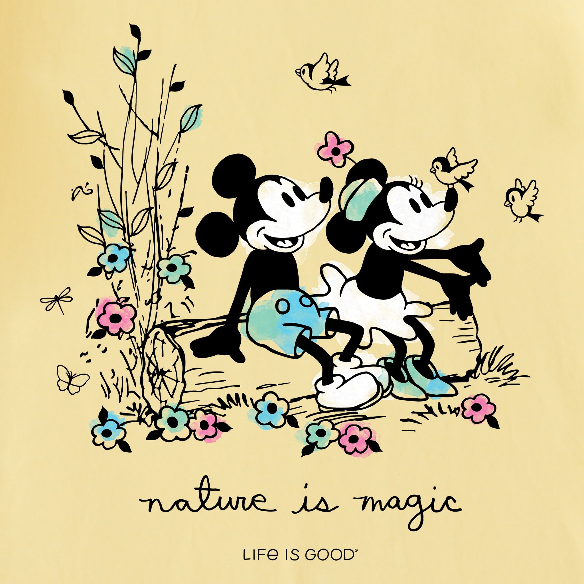 Kids Willie Nature is Magic Short Sleeve Crusher Tee