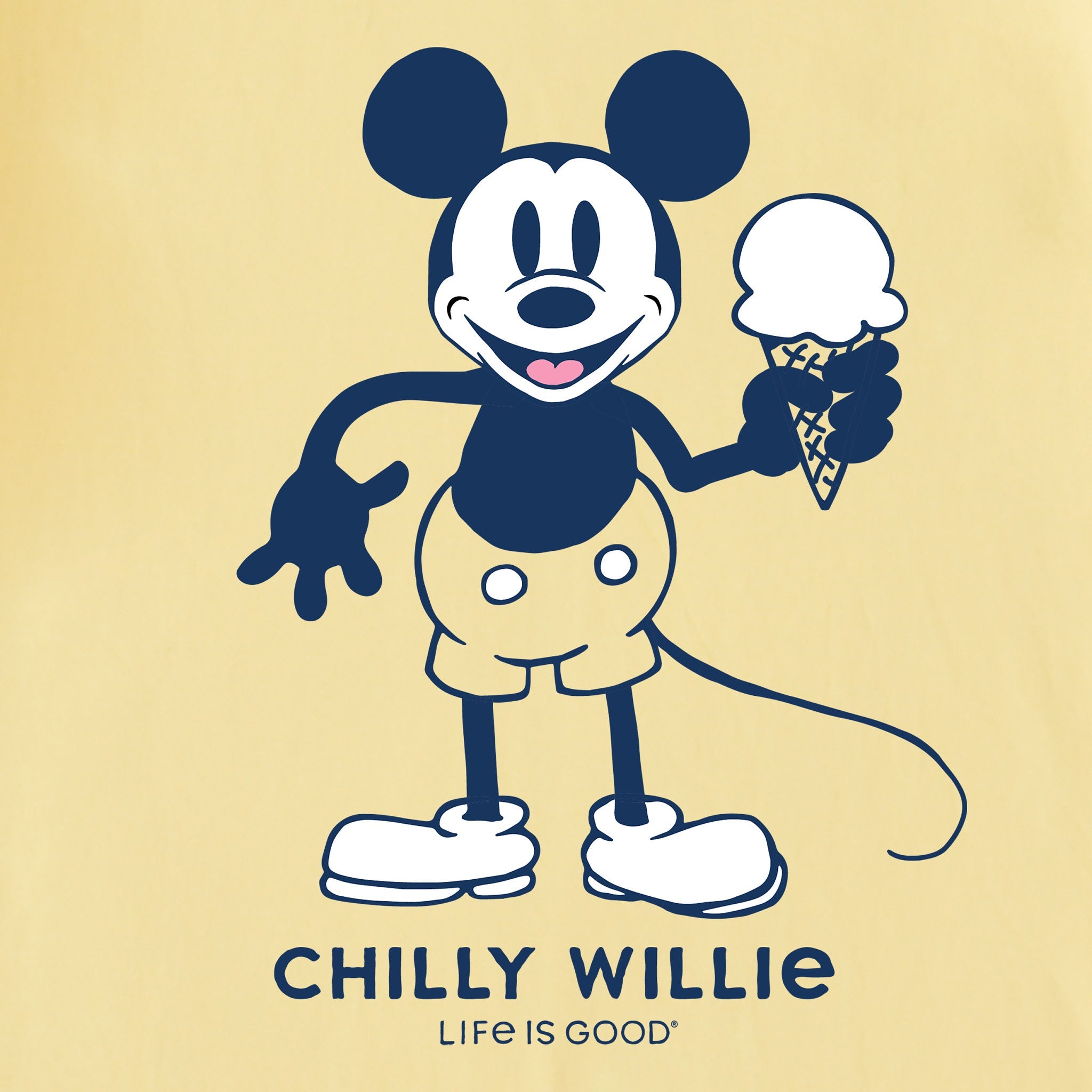 Kids Chilly Willie Short Sleeve Crusher Tee