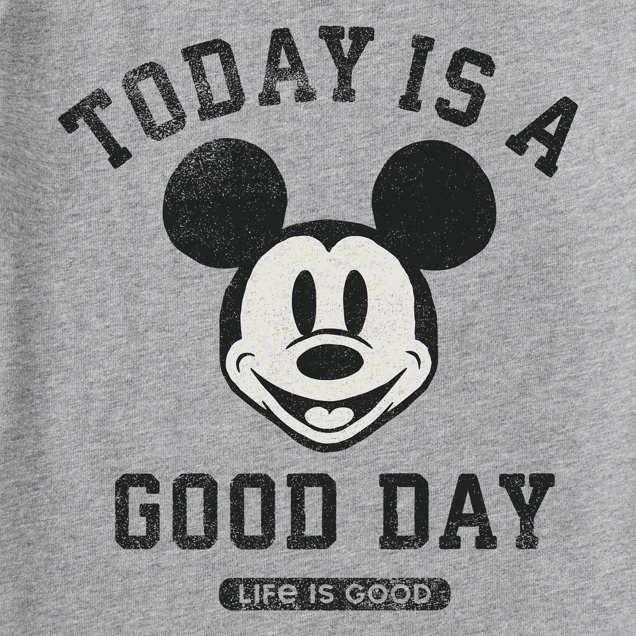 Kids Steamboat Willie Good Day Short Sleeve Crusher Tee