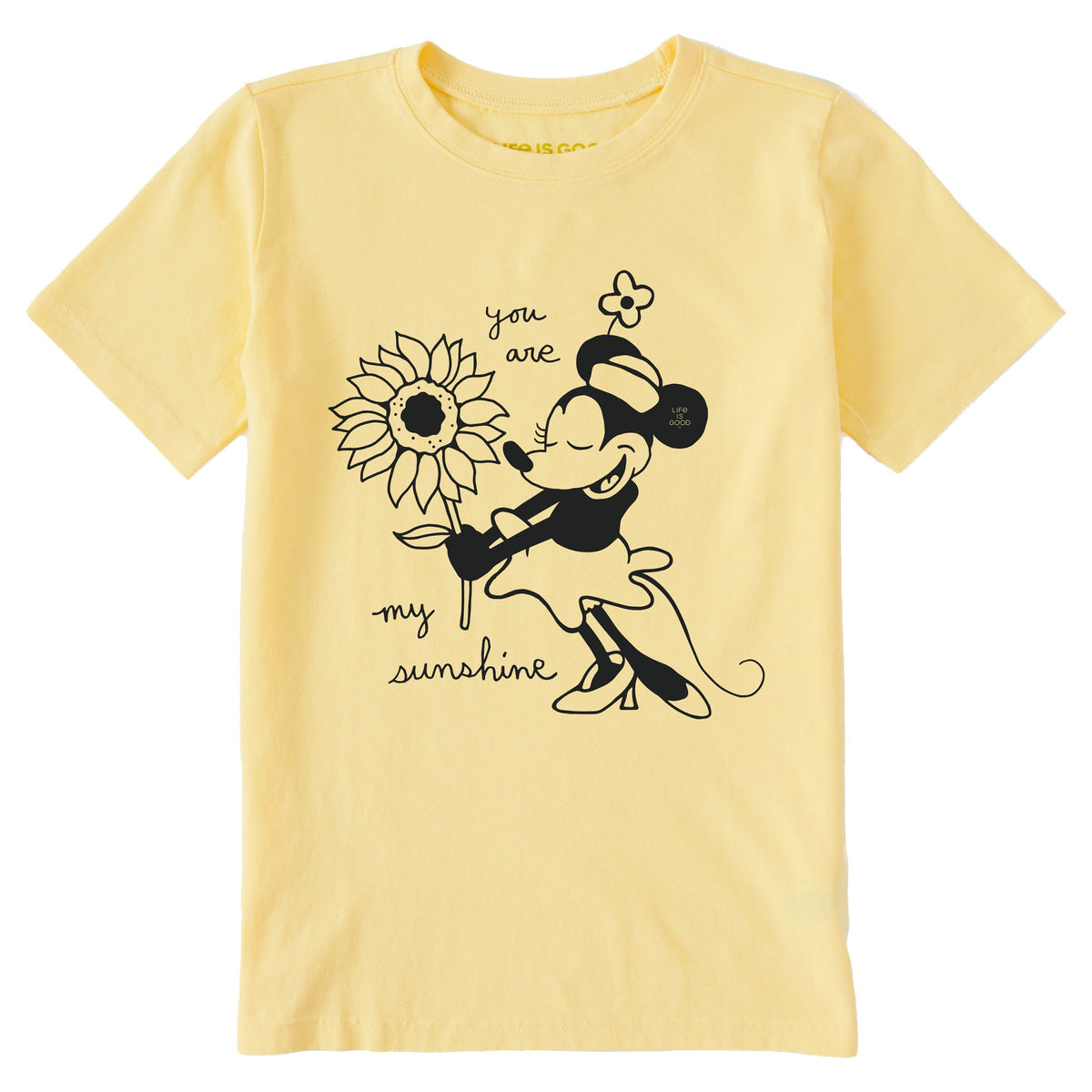 Kids Miss Steamboat Willie My Sunshine Short Sleeve Crusher Tee